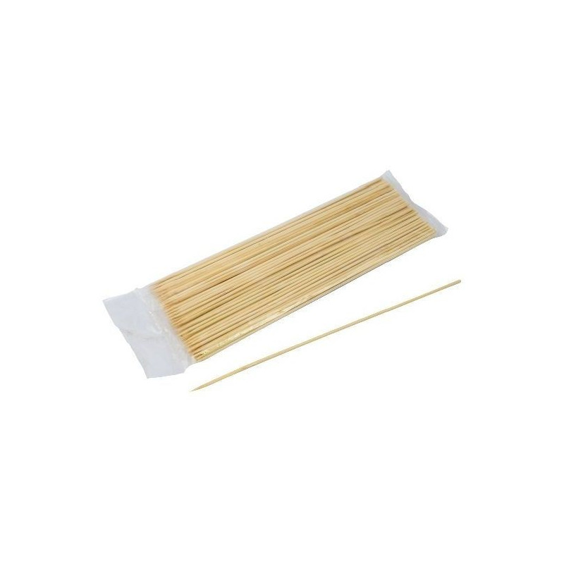 Palito Brocheta Bambu 25Cm Bolsa 100 Unidades | Bambu