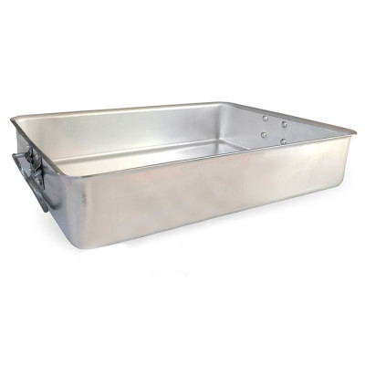 Asadera Rectangular Aluminio Gruesa Pequeña | El Roble