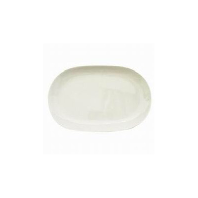 Set 6 Azafate Rectangular 25X15Cm Porcelana Blanco | Hotel