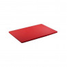 Tabla de picar plástico rojo 45x30x1.2cm Big Chef