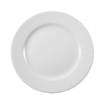 Set 6 Plato Pan 15Cm Porcelana Blanco | Castello | Steward.cl