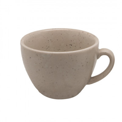 Set 6 Taza Te Conica 230Ml Porcelana Marfil | Terra