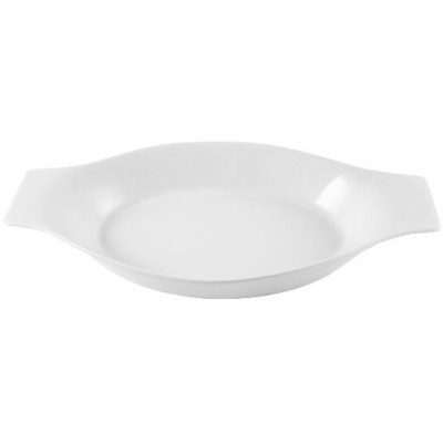 Set 6 Fuente Oval 27Cm Porcelana Blanco | Castello | Steward