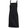 Pechera Listada Negro Blanco | W&L | Steward