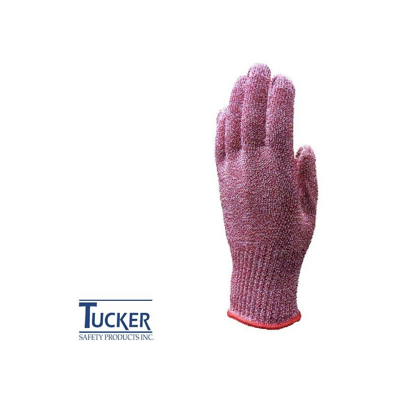 Guante Anticorte Rojo Talla S | Tucker | Steward