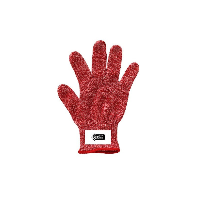 Guante Anticorte Rojo Talla S | Tucker | Steward