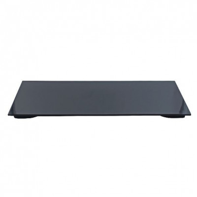 Platón Bajo 1/2 Gn 32,5X26,5Cm Melamina Negro | Efay