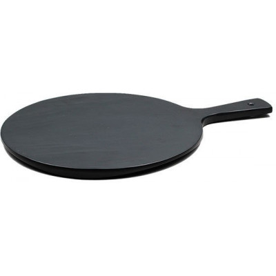 Tabla Presentacion Redondo 43Cm Melamina Negro | Efay