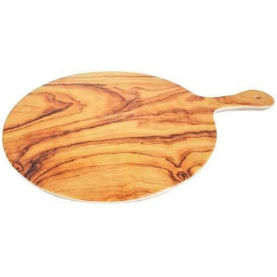 Tabla Presentacion Redondo 43Cm Melamina Olivo | Efay