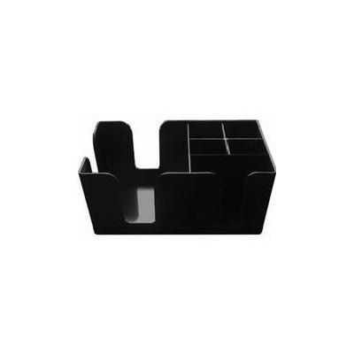 Porta Accesorio Bar Plástico Abs Negro | Jd Jinde | Steward