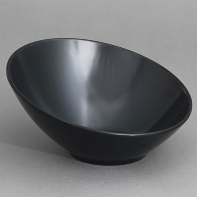 Set 3 Bowl Oblicuo 21Cm Melamina Negro | Art | Steward
