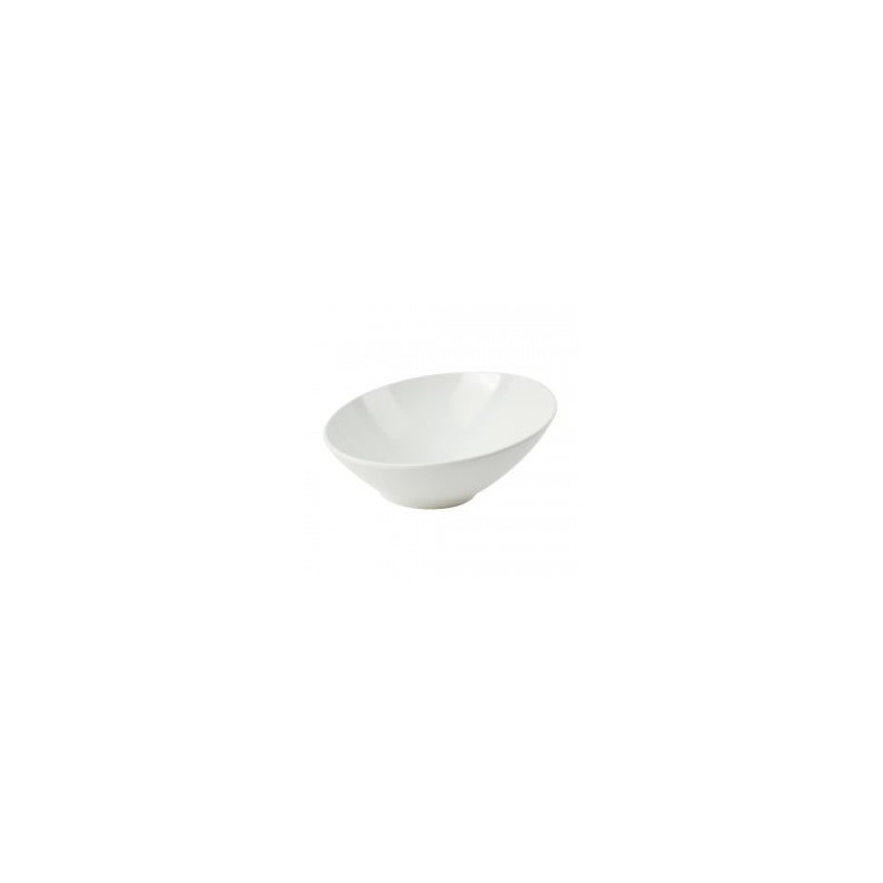 Set 3 Bowl Oblicuo 21Cm Melamina Blanco | Art | Steward