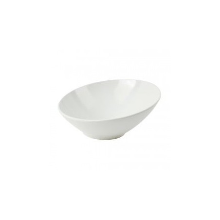 Set 3 Bowl Oblicuo 21Cm Melamina Blanco | Art | Steward